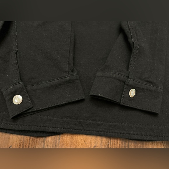 Dream Jeannes Quacker Factory Jacket Size 3X Black Rhinestones QVC Fall‎ Comfy - Picture 12 of 16